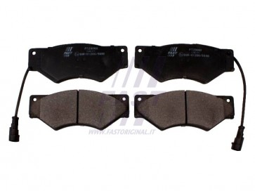 BRAKE PADS IVECO DAILY 90> FRONT 2-SENSORS 59.12>96