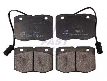 BRAKE PADS IVECO DAILY 90> FRONT 2-SENSORS 45-49.12 89>5/96