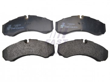 BRAKE PADS IVECO DAILY 00> FRONT WITHOUT SENSOR 29L / 35C / 35S / 40C / 50C