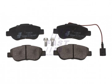 BRAKE PADS FIAT FIORINO 07> FRONT 1-SENSOR