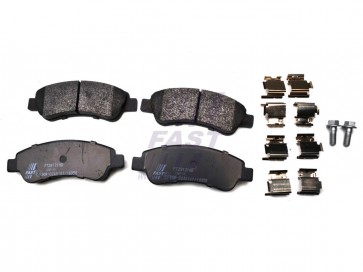 BRAKE PADS FIAT DUCATO 06> REAR WITHOUT SENSOR 12/15/17/20Q SYSTEM BOSCH