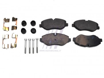 BRAKE PADS IVECO DAILY 06> FRONT WITHOUT SENSOR 35C14/C16/C18