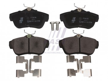 BRAKE PADS FIAT SCUDO 07> REAR WITHOUT SENSOR 1.6/2.0 MJTD