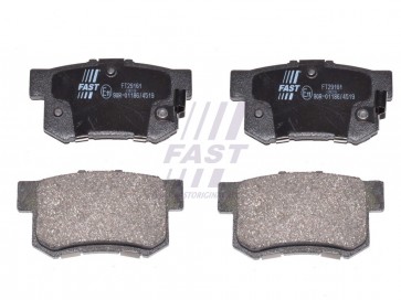 BRAKE PADS FIAT SEDICI 06> REAR WITHOUT SENSOR