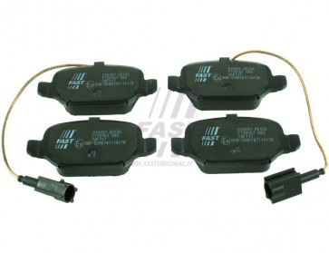 BRAKE PADS ALFA MITO 08> REAR 2-SENSORS