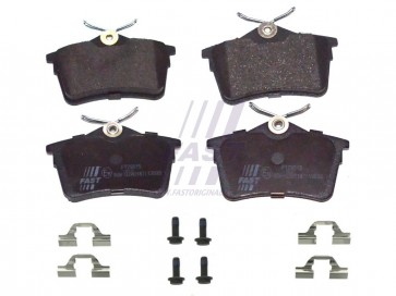 BRAKE PADS CITROEN BERLINGO 08> REAR WITHOUT SENSOR