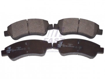 BRAKE PADS CITROEN BERLINGO 96> FRONT WITHOUT SENSOR
