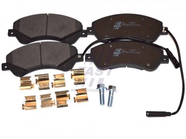 BRAKE PADS FORD TRANSIT 06> FRONT 2-SENSORS 280/300