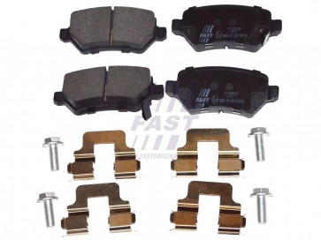 BRAKE PADS OPEL ASTRA REAR WITHOUT SENSOR