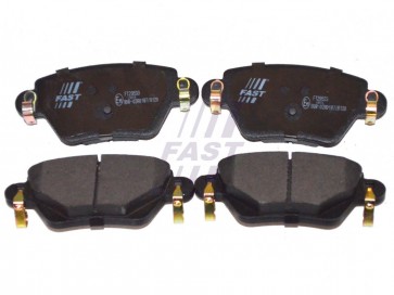 BRAKE PADS RENAULT KANGOO 98> REAR WITHOUT SENSOR