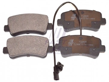 BRAKE PADS RENAULT MASTER 10> REAR 1-SENSOR SINGLE WHEEL