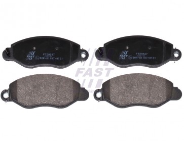 BRAKE PADS FORD TRANSIT 00> FRONT WITHOUT SENSOR