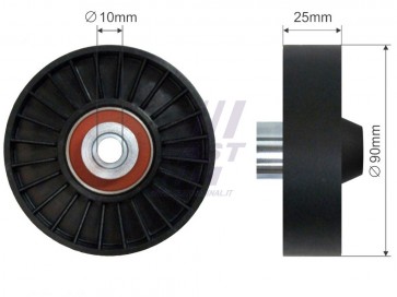 MICRO BELT TENSIONER FIAT DUCATO 06> 2.3 JTD