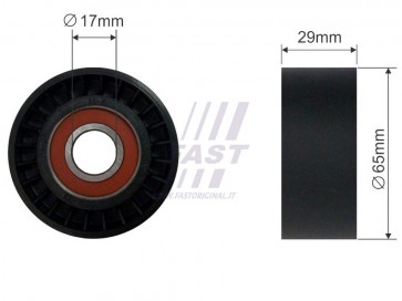 MICRO BELT TENSIONER FIAT BRAVA/BRAVO 95> PULLEY 1.8 16V