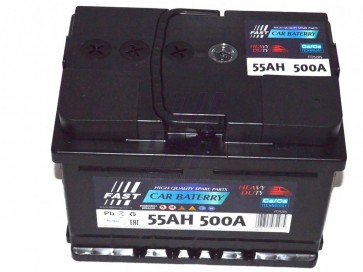 BATTERY - 55AH 500A 242X175X190