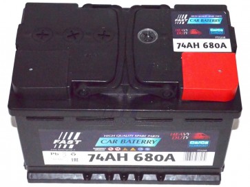 BATTERY - 74AH 680A 278X175X190