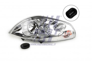 HEADLIGHT RENAULT MASTER 10> H7+H1 RIGHT ELECTRIC ADJUSTMENT 6 PIN