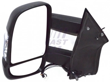 MIRROR FIAT DUCATO 06>/ 14> ELECTRIC LONG LEFT HEATED+SENSOR 8 PIN + 2 PIN