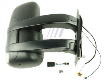 MIRROR IVECO DAILY 06> MANUAL LONG RIGHT HEATED+ANTENNA