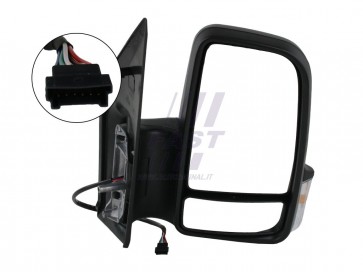 MIRROR MERCEDES SPRINTER 06> ELECTRIC SHORT RIGHT HEATED 6 PIN