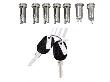 DOOR LOCK CYLINDER FIAT DUCATO 94> SET