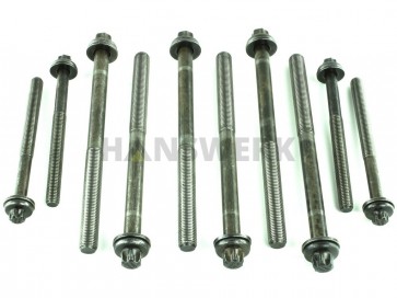 CYLINDER HEAD SCREWS FIAT DUCATO 02> SET 2.3JTD