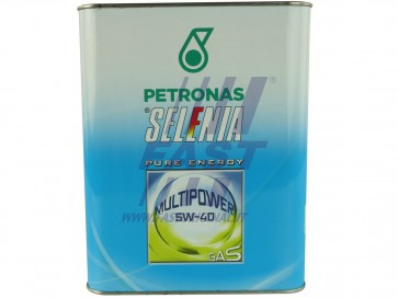 FIAT LUBRIFICANTI OIL OIL ENGINE SELENIA MULTIPOWER GAS 5W40 2L