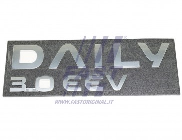 BADGE IVECO DAILY 06> REAR "DAILY 3.0 EEV"