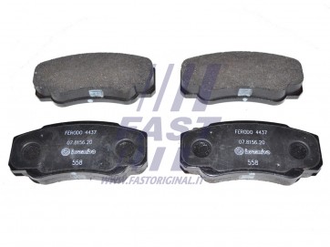 BRAKE PADS FIAT DUCATO 02> REAR WITHOUT SENSOR