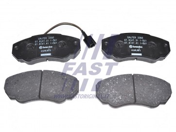 BRAKE PADS FIAT DUCATO 02> FRONT 1-SENSOR 10/14Q