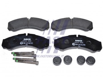 BRAKE PADS IVECO DAILY 00> FRONT WITHOUT SENSOR 29L / 35C / 35S / 40C / 50C