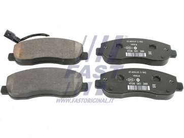 BRAKE PADS RENAULT MASTER 10> FRONT