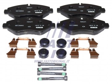 BRAKE PADS IVECO DAILY 06> FRONT 35-50