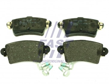 BRAKE PADS RENAULT MASTER 98> 01> TYŁ