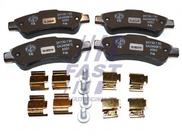 BRAKE PADS FIAT DUCATO 06>/ 14> REAR 12/15/17/20Q BOSCH