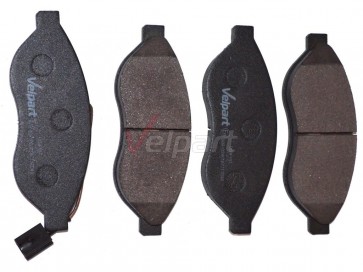 BRAKE PADS FIAT DUCATO 02> FRONT 1-SENSOR 12/15/17Q LIGHT