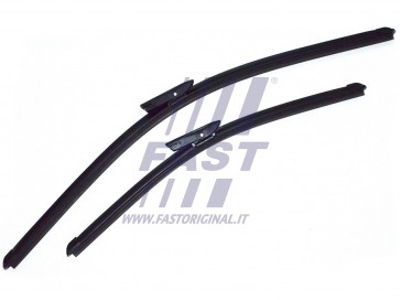 WIPER BLADE FIAT FIORINO 07> FRON SET LEFT + RIGHT FLAT 650 / 475 MM