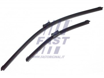 WIPER BLADE FIAT 500L 12> FRON SET LEFT + RIGHT FLAT 650 / 400 MM