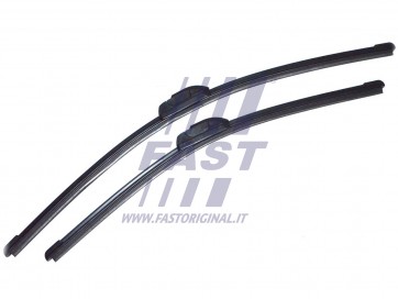 WIPER BLADE FORD TRANSIT 06> FRON SET LEFT + RIGHT FLAT 650 / 550 MM