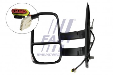 MIRROR IVECO DAILY 14> ELECTRIC LONG LEFT HEATED+SENSOR