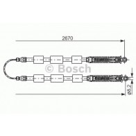 Cable, parking brake