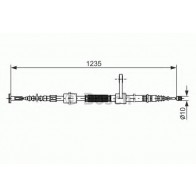 Cable, parking brake