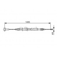 BRAKE CABLE FIAT DUCATO 06> L/R MAXI