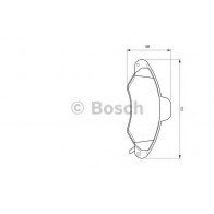 BRAKE PADS - FORD ESCORT