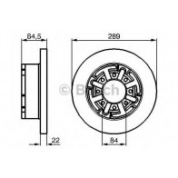 BRAKE DISC IVECO DAILY 00> REAR L/R 35.8