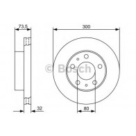 BRAKE DISC FIAT DUCATO 06> FRONT L/R