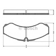 BRAKE PADS IVECO DAILY 00> FRONT WITHOUT SENSOR 29L / 35C / 35S / 40C / 50C