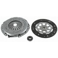 CLUTCH DISC CITROEN BERLINGO 08> WITH BEARING 1.6HDI