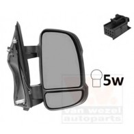 MIRROR FIAT DUCATO 06>/ 14> MANUAL SHORT RIGHT