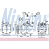 Compressor, air conditioning